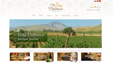 Dalbosco Wines Sitio Web